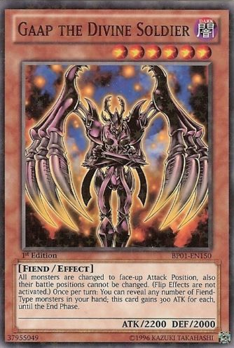 Gaap the Divine Soldier [BP01-EN150] Starfoil Rare | Good Games Adelaide SA