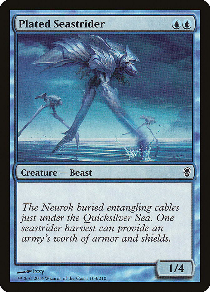 Plated Seastrider 103/210 (Conspiracy)  - Foil | Good Games Adelaide SA