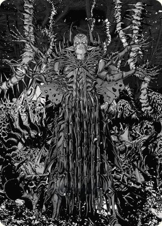 Nissa, Ascended Animist Art Card [Phyrexia: All Will Be One Art Series] | Good Games Adelaide SA