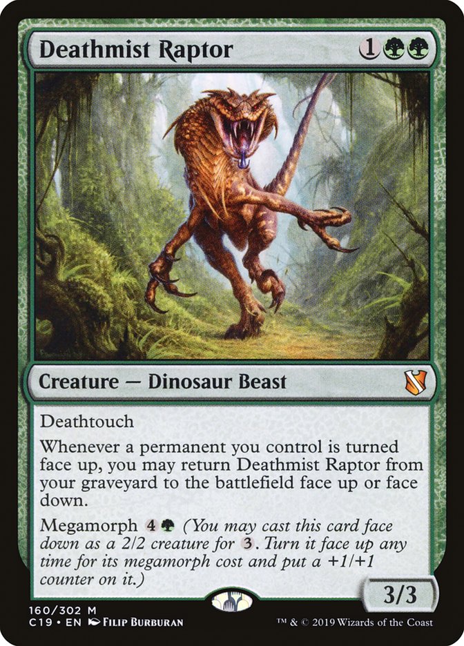 Deathmist Raptor [Commander 2019] | Good Games Adelaide SA