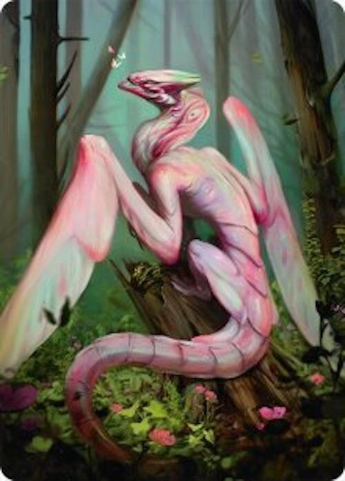 Bloomvine Regent Art Card 46 54 46 (Art Series: Tarkir: Dragonstorm)  | Good Games Adelaide SA