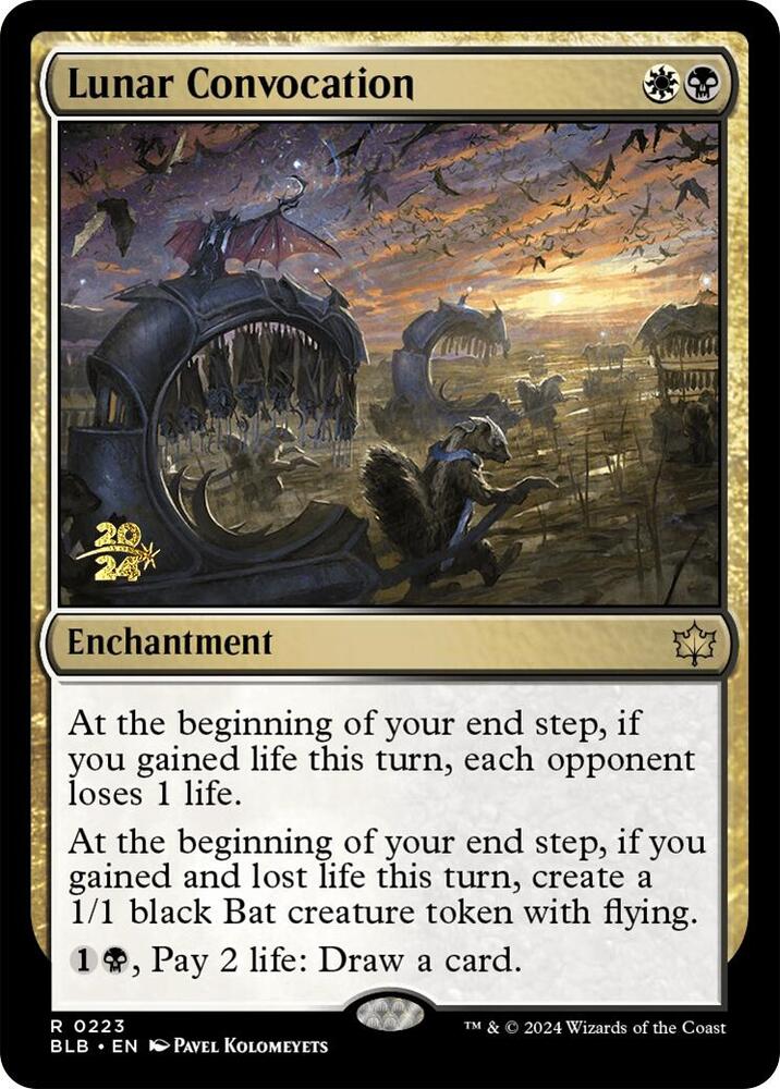 Lunar Convocation 223 (Prerelease Cards)  - Foil | Good Games Adelaide SA
