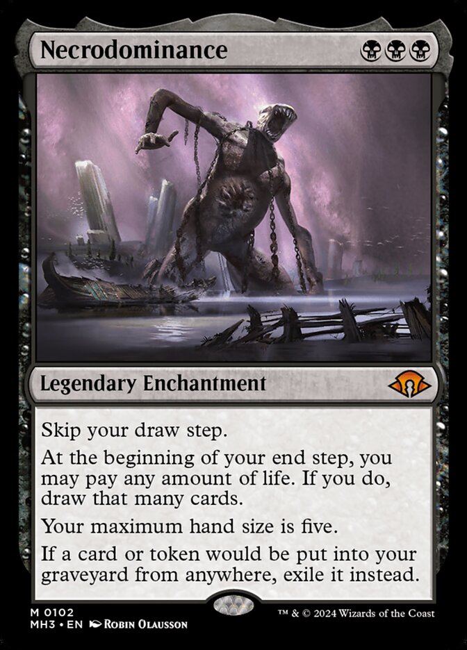 Necrodominance 102 (Modern Horizons 3)  - Foil | Good Games Adelaide SA