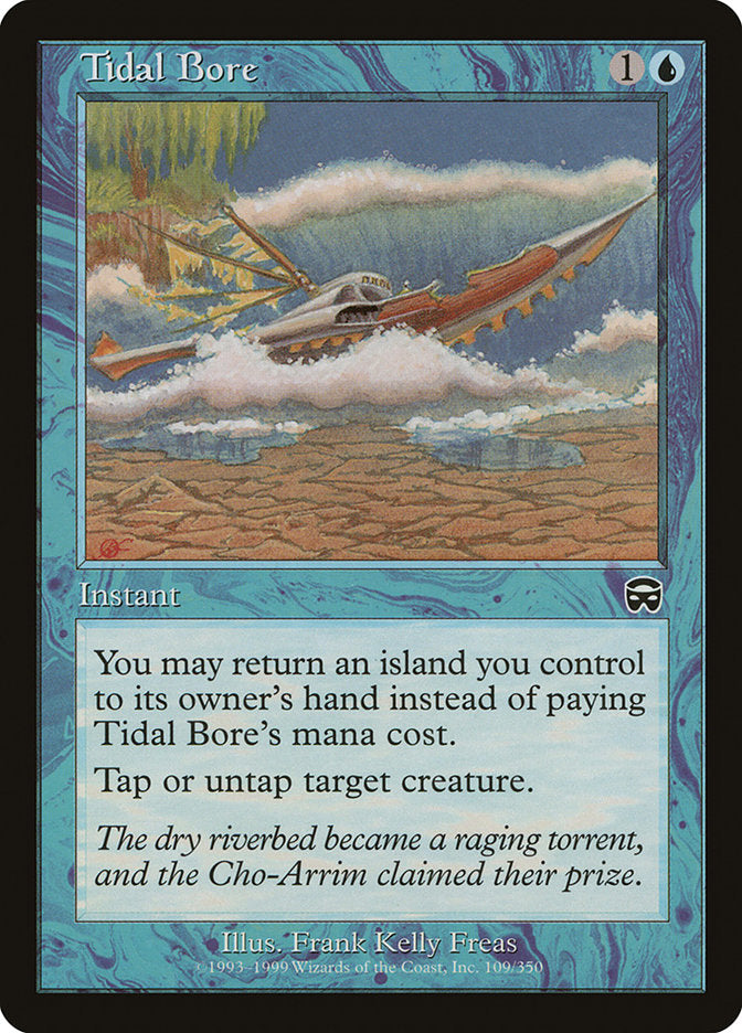 Tidal Bore 109 (Mercadian Masques)  - Foil | Good Games Adelaide SA
