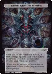 You Will Know True Suffering (Full Art) [Duskmourn: House of Horror Commander] | Good Games Adelaide SA
