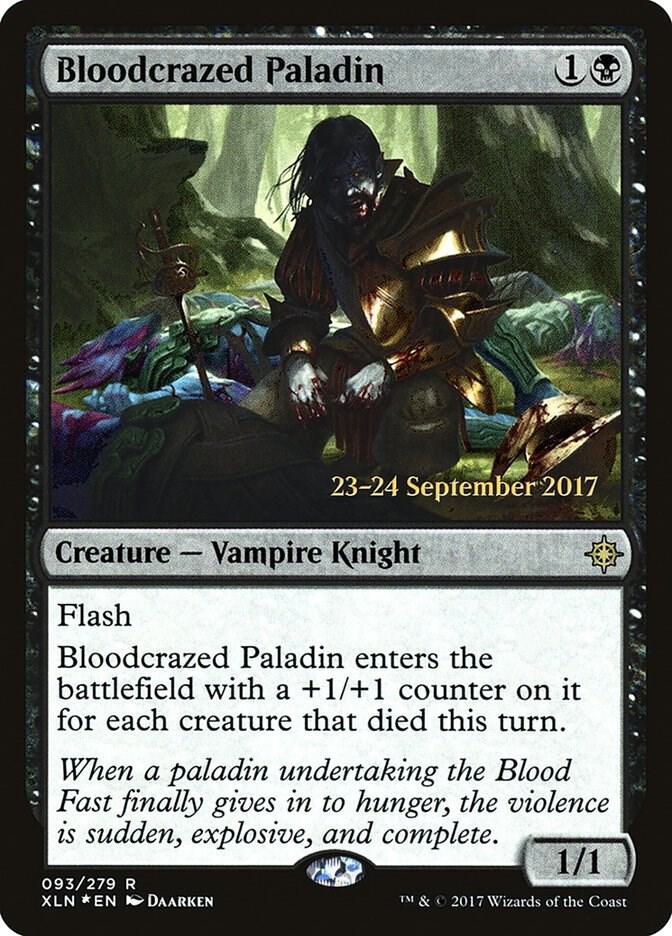 Bloodcrazed Paladin 93 (Prerelease Cards)  - Foil | Good Games Adelaide SA