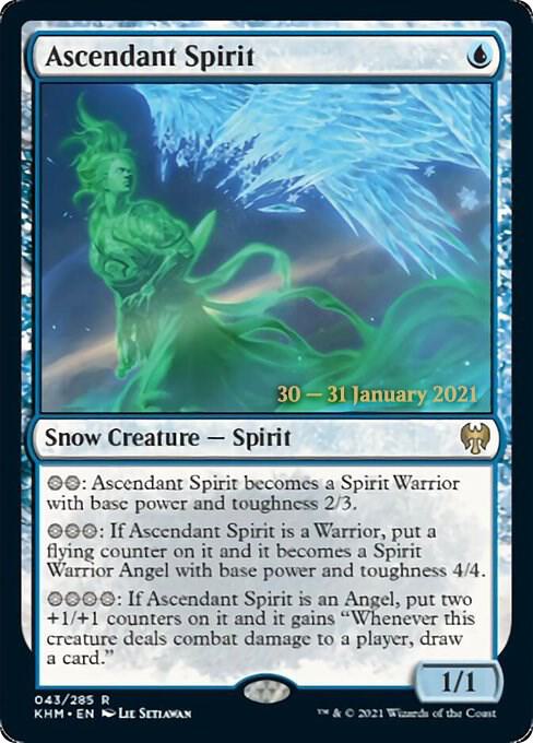 Ascendant Spirit 43 (Prerelease Cards)  - PreRelease Foil | Good Games Adelaide SA