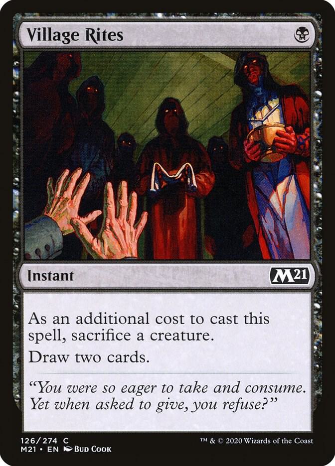 Village Rites 126 (Core Set 2021)  - Foil | Good Games Adelaide SA