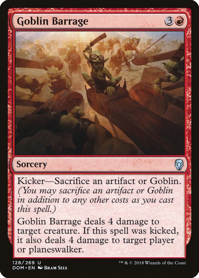 Goblin Barrage [Dominaria] | Good Games Adelaide SA