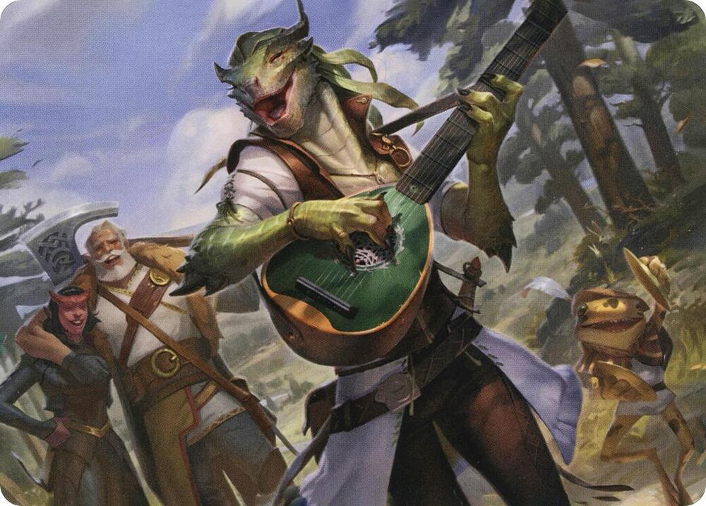 Wandering Troubadour Art Card 64 (Art Series: Adventures in the Forgotten Realms)  | Good Games Adelaide SA