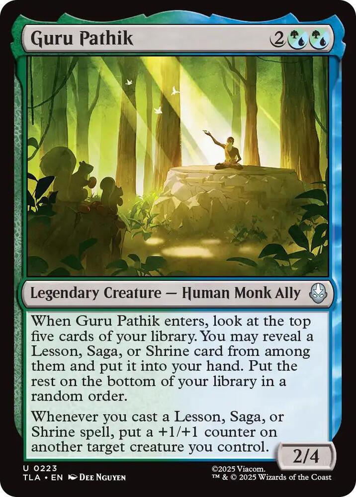 Guru Pathik 223 (Avatar: The Last Airbender)  - Foil | Good Games Adelaide SA
