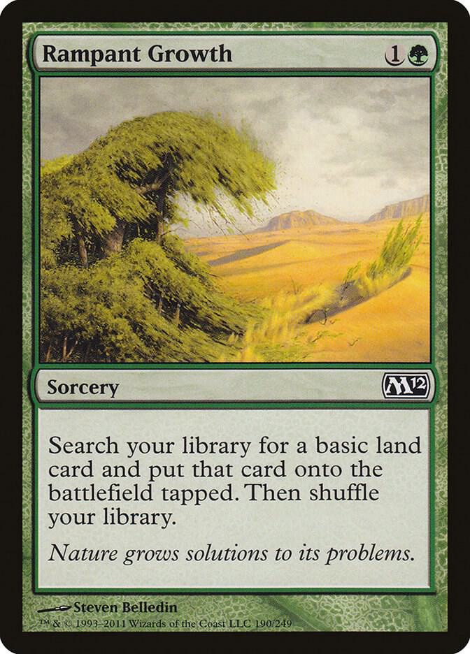 Rampant Growth 190 (Magic 2012 (M12))  - Foil | Good Games Adelaide SA