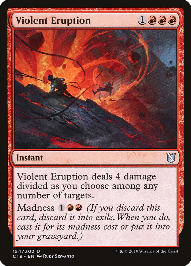 Violent Eruption [Commander 2019] | Good Games Adelaide SA