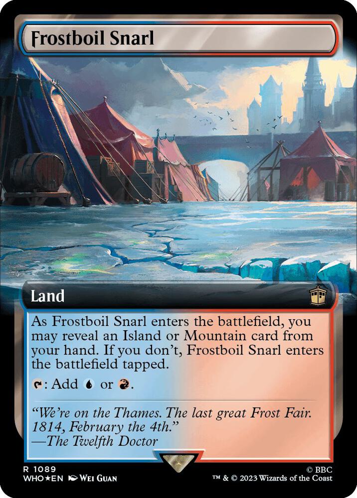 Frostboil Snarl 1089 (Universes Beyond: Doctor Who)  - Foil | Good Games Adelaide SA