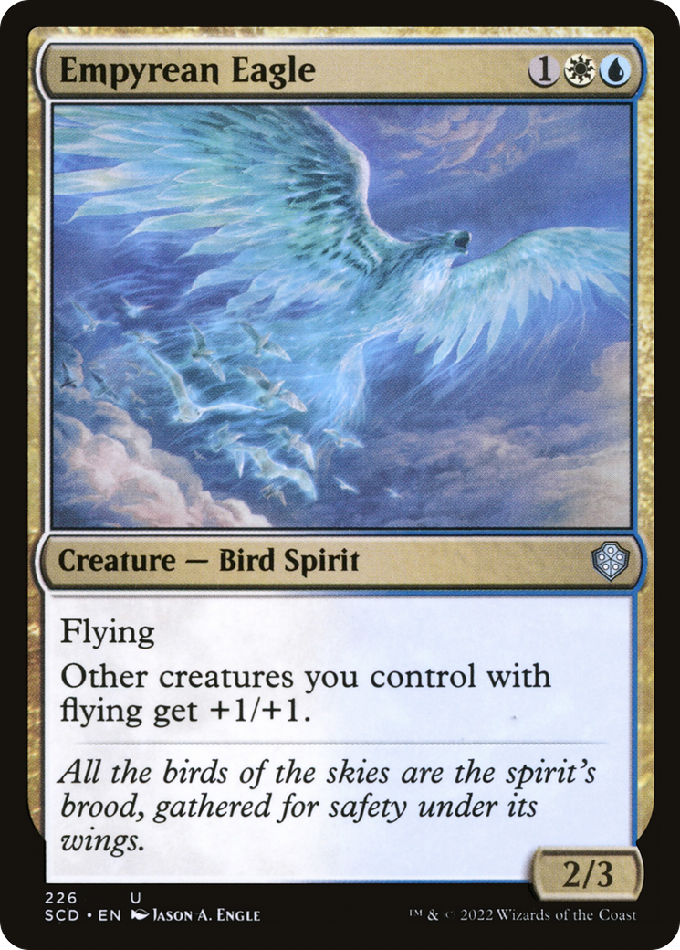 Empyrean Eagle [Starter Commander Decks] | Good Games Adelaide SA