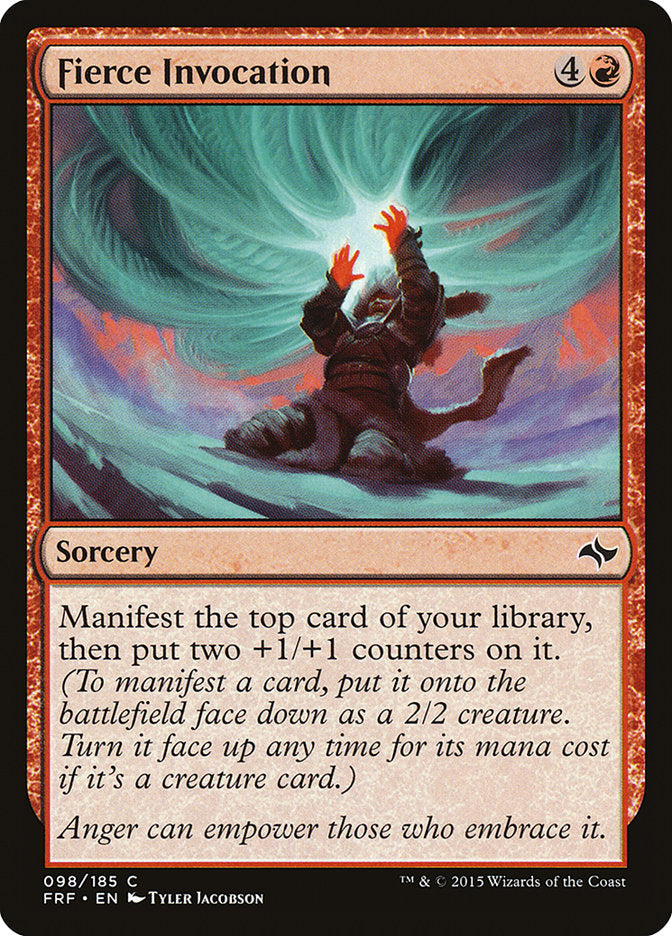 Fierce Invocation 98 (Fate Reforged)  | Good Games Adelaide SA