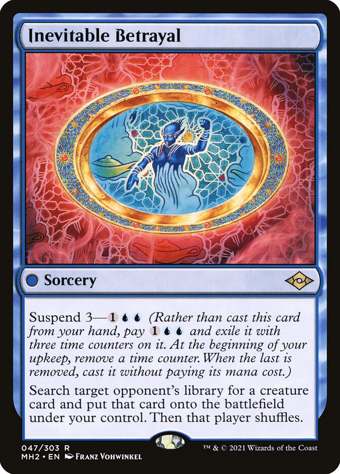 Inevitable Betrayal 47 (Modern Horizons 2)  - Foil | Good Games Adelaide SA