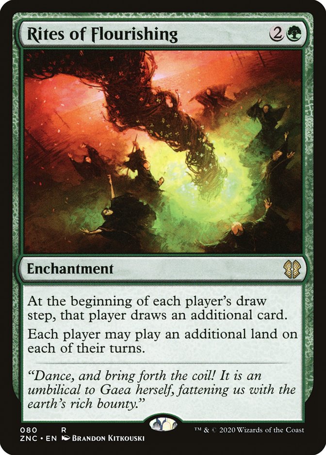 Rites of Flourishing 80 (Commander: Zendikar Rising)  | Good Games Adelaide SA