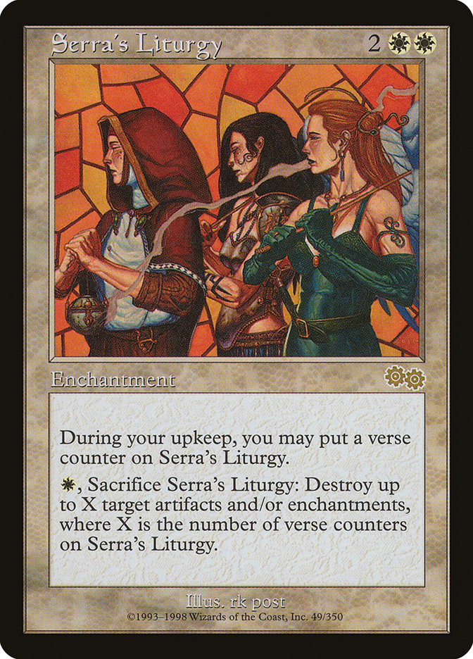 Serra's Liturgy 49 (Urza's Saga)  | Good Games Adelaide SA