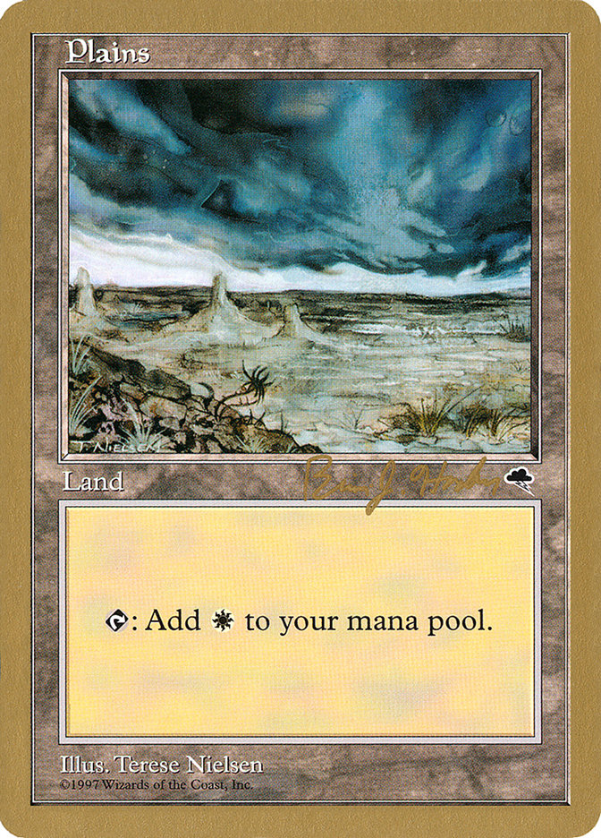 Plains (bh334) (Brian Hacker) [World Championship Decks 1998] | Good Games Adelaide SA