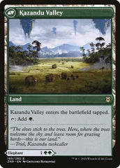 Kazandu Mammoth // Kazandu Valley [Zendikar Rising] | Good Games Adelaide SA