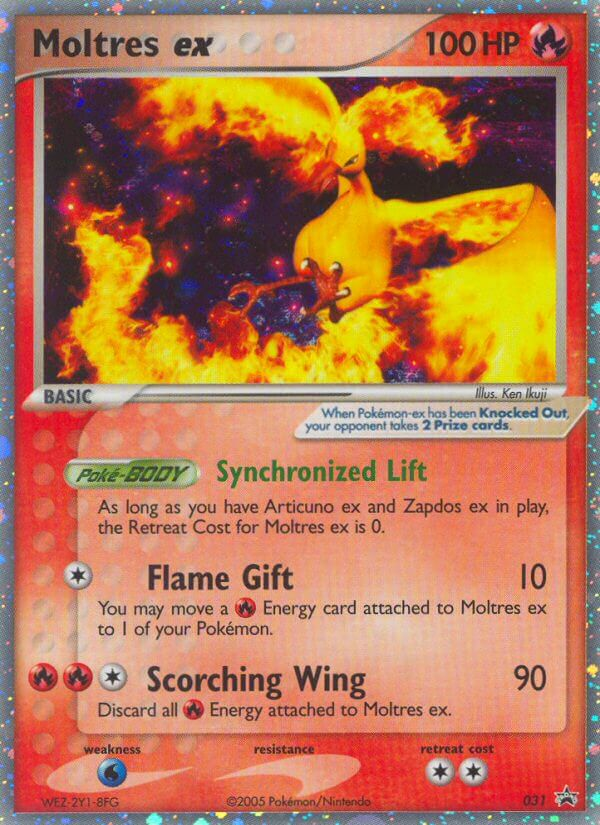 Moltres ex (031) [Nintendo: Black Star Promos] | Good Games Adelaide SA