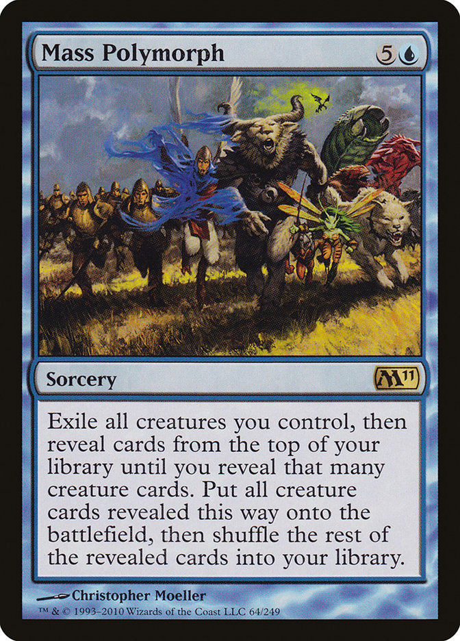 Mass Polymorph 64 (Magic 2011 (M11))  - Foil | Good Games Adelaide SA