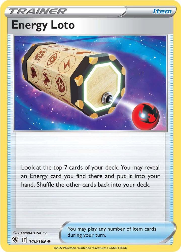 Energy Loto 140/189 (SWSH10: Astral Radiance)  | Good Games Adelaide SA