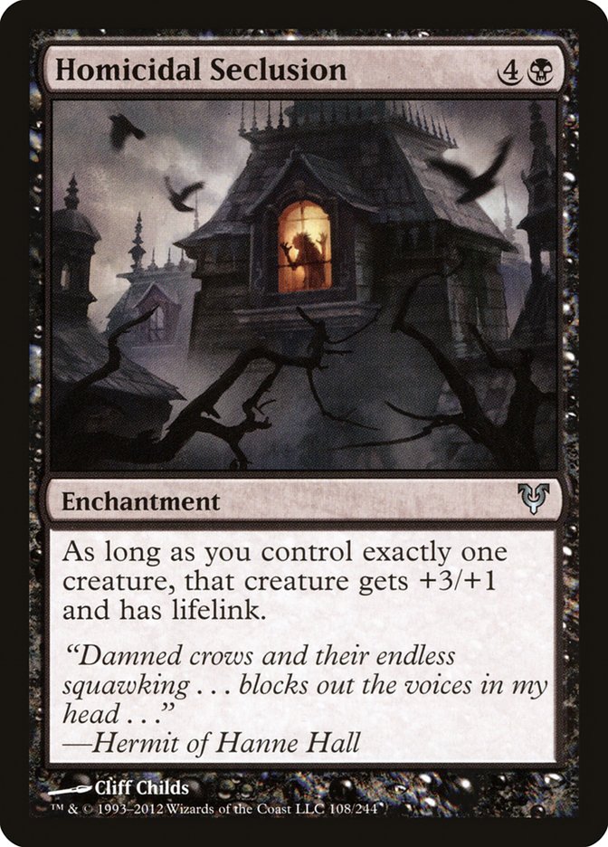 Homicidal Seclusion 108 (Avacyn Restored)  - Foil | Good Games Adelaide SA