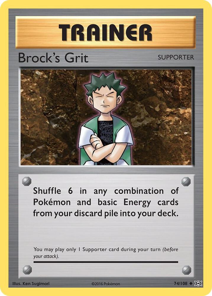Brocks Grit 74/108 (XY - Evolutions)  | Good Games Adelaide SA