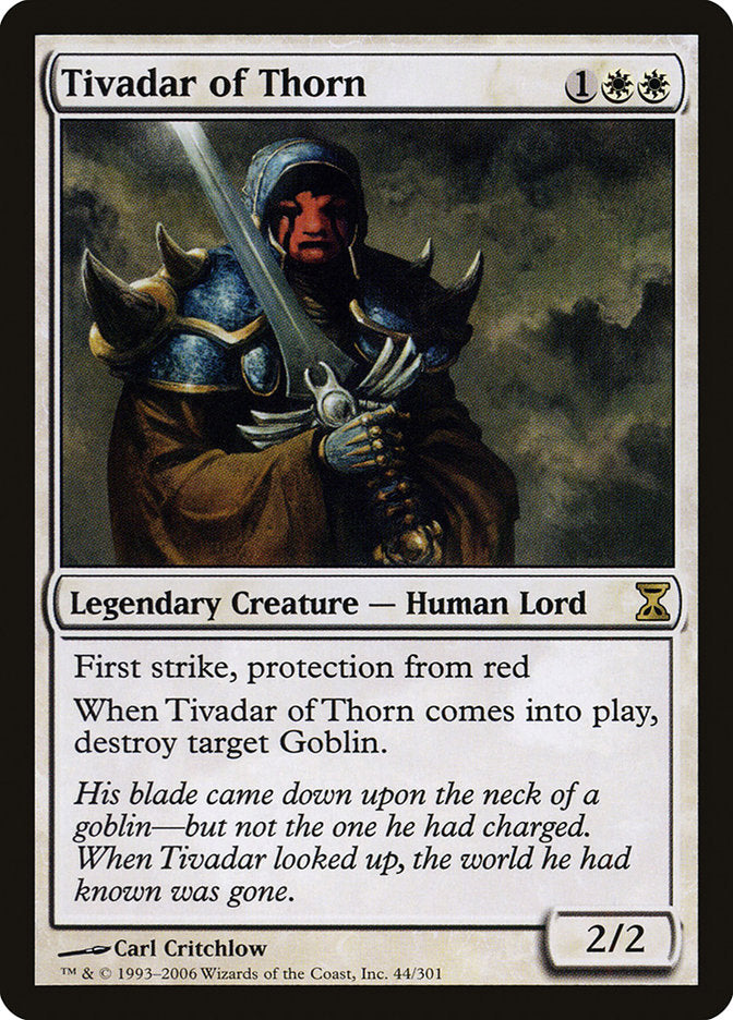 Tivadar of Thorn [Time Spiral] | Good Games Adelaide SA