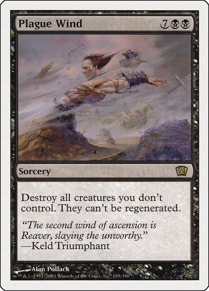 Plague Wind 155 (8th Edition)  - Foil | Good Games Adelaide SA