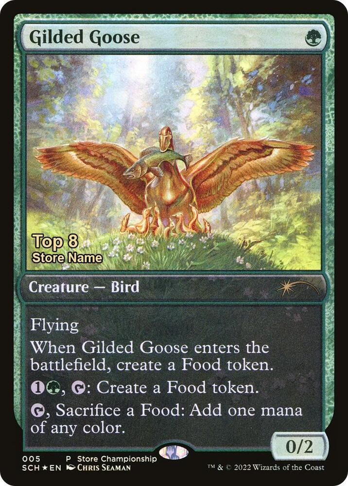 Gilded Goose (Store Stamped) 5 (Game Day & Store Championship Promos)  - Full Art | Good Games Adelaide SA