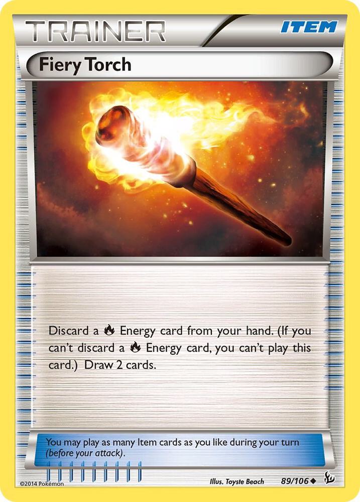 Fiery Torch 89/106 (XY - Flashfire)  | Good Games Adelaide SA