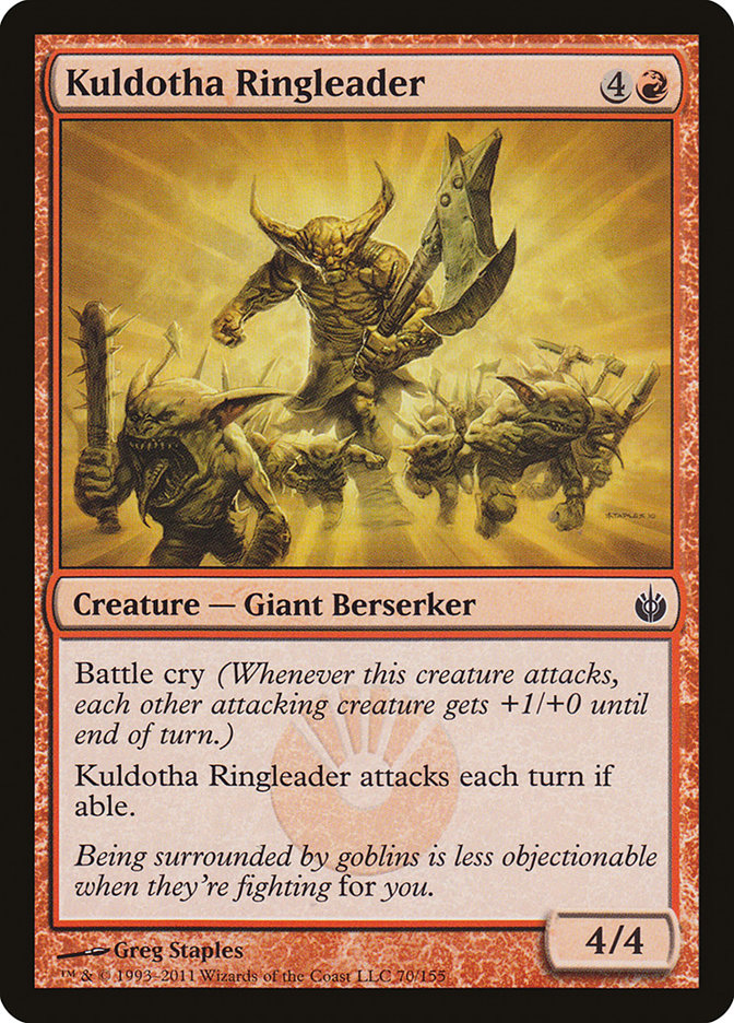 Kuldotha Ringleader 70 (Mirrodin Besieged)  | Good Games Adelaide SA