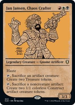 Jan Jansen Chaos Crafter Showcase 424 (Commander Legends: Battle for Baldur's Gate)  | Good Games Adelaide SA