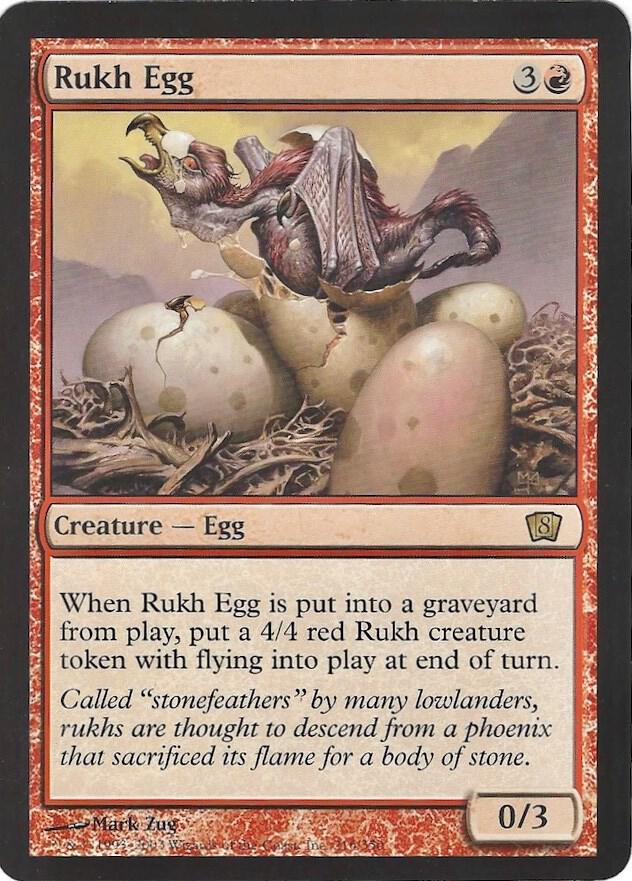 Rukh Egg 8th Edition Box Topper  (Oversize Cards)  | Good Games Adelaide SA