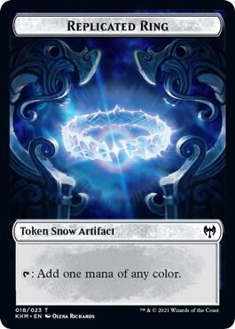 Replicated Ring Thopter Double Sided Token 18 // 8 (Commander: Kaldheim)  | Good Games Adelaide SA