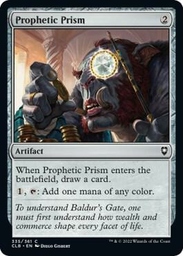 Prophetic Prism 335 (Commander Legends: Battle for Baldur's Gate)  | Good Games Adelaide SA