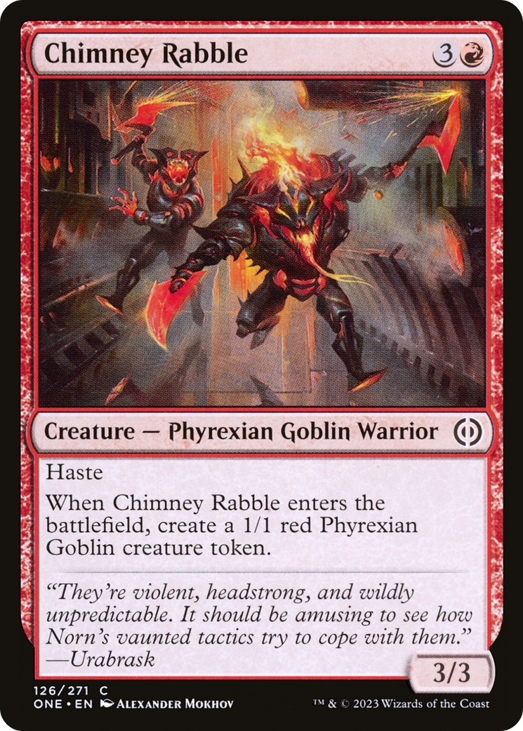 Chimney Rabble [Phyrexia: All Will Be One] | Good Games Adelaide SA