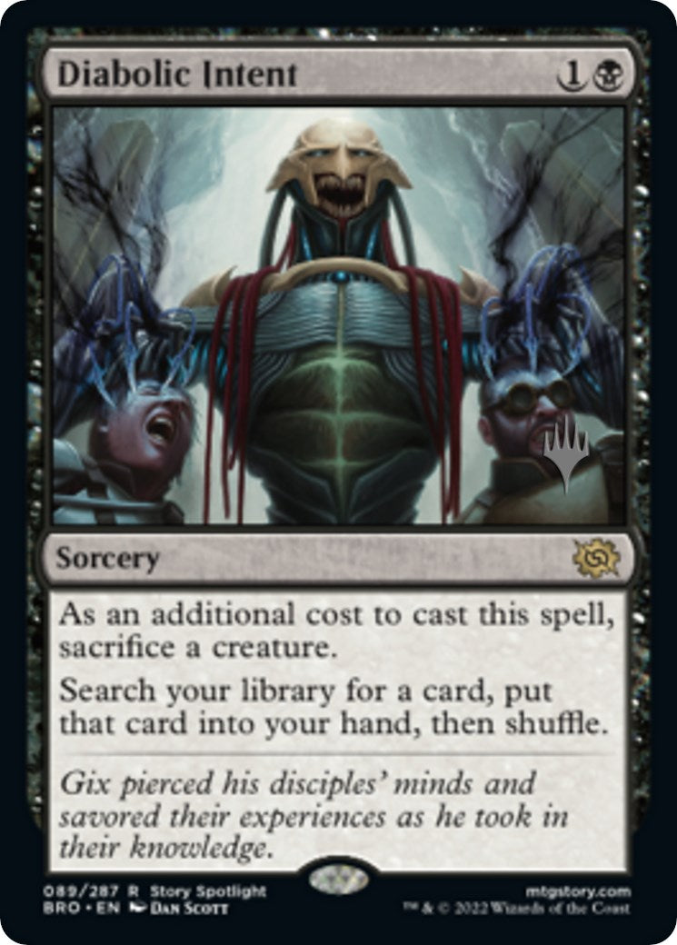 Diabolic Intent (Promo Pack) [The Brothers' War Promos] | Good Games Adelaide SA