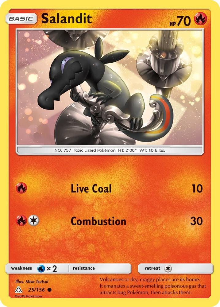 Salandit 25/156 (SM - Ultra Prism)  | Good Games Adelaide SA