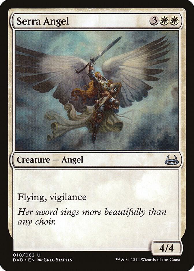 Serra Angel 10 (Duel Decks: Anthology)  | Good Games Adelaide SA