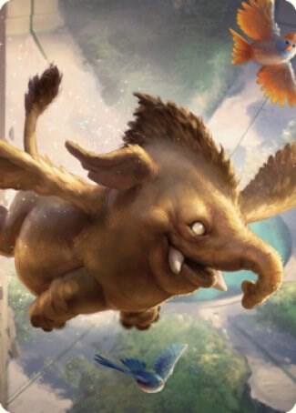 Hollyphant Art Card 18 (Art Series: Commander Legends: Battle for Baldur's Gate)  | Good Games Adelaide SA