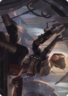 Thopter Mechanic Art Card 13 (Art Series: The Brothers' War)  | Good Games Adelaide SA