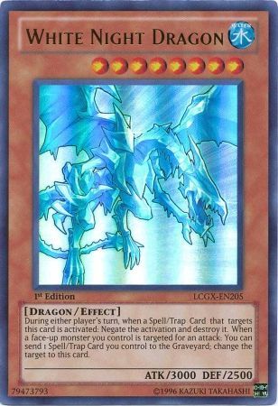 White Night Dragon [LCGX-EN205] Ultra Rare | Good Games Adelaide SA
