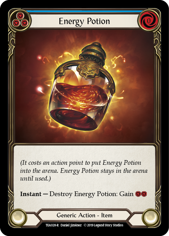 Energy Potion [TEA028-R] 1st Edition Normal | Good Games Adelaide SA