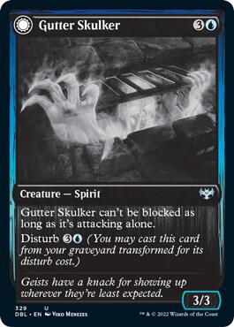 Gutter Skulker 329 (Innistrad: Double Feature)  | Good Games Adelaide SA