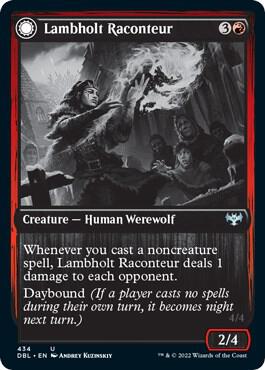 Lambholt Raconteur 434 (Innistrad: Double Feature)  | Good Games Adelaide SA