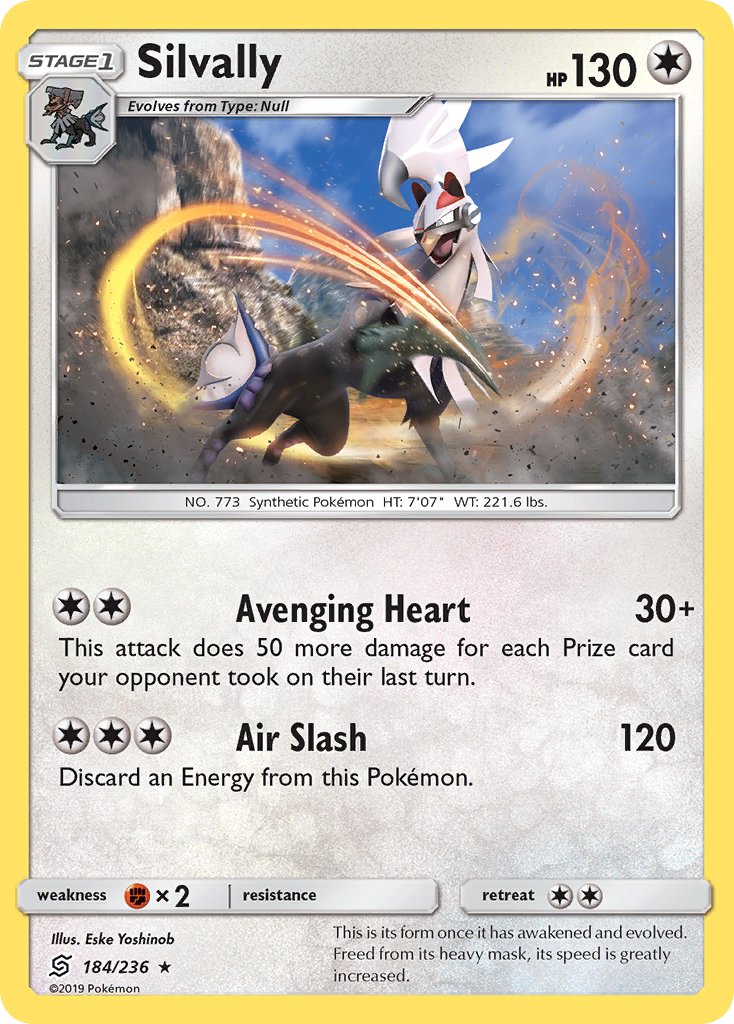 Silvally (184/236) (Theme Deck Exclusive) [Sun & Moon: Unified Minds] | Good Games Adelaide SA